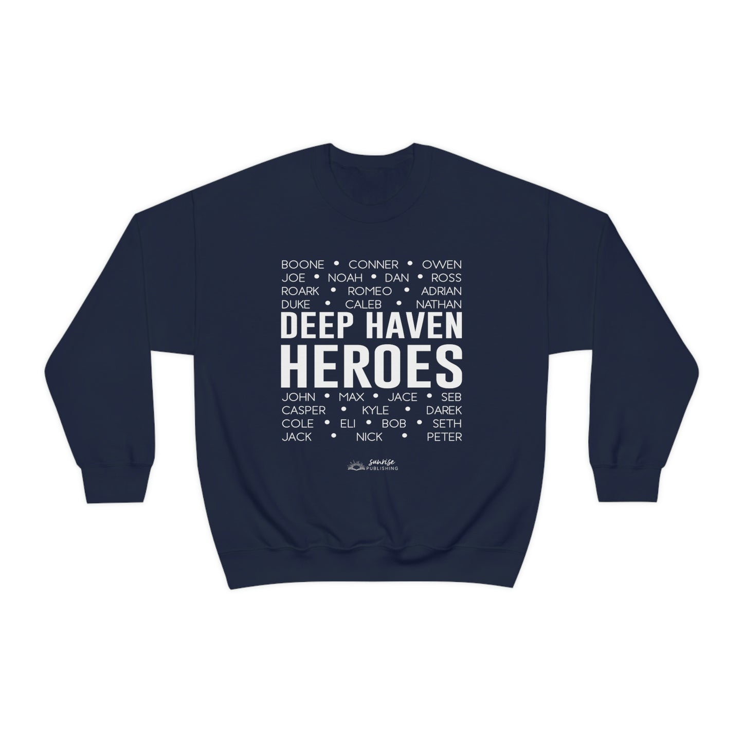 Deep Haven Heroes - Unisex Heavy Blend™ Crewneck Sweatshirt